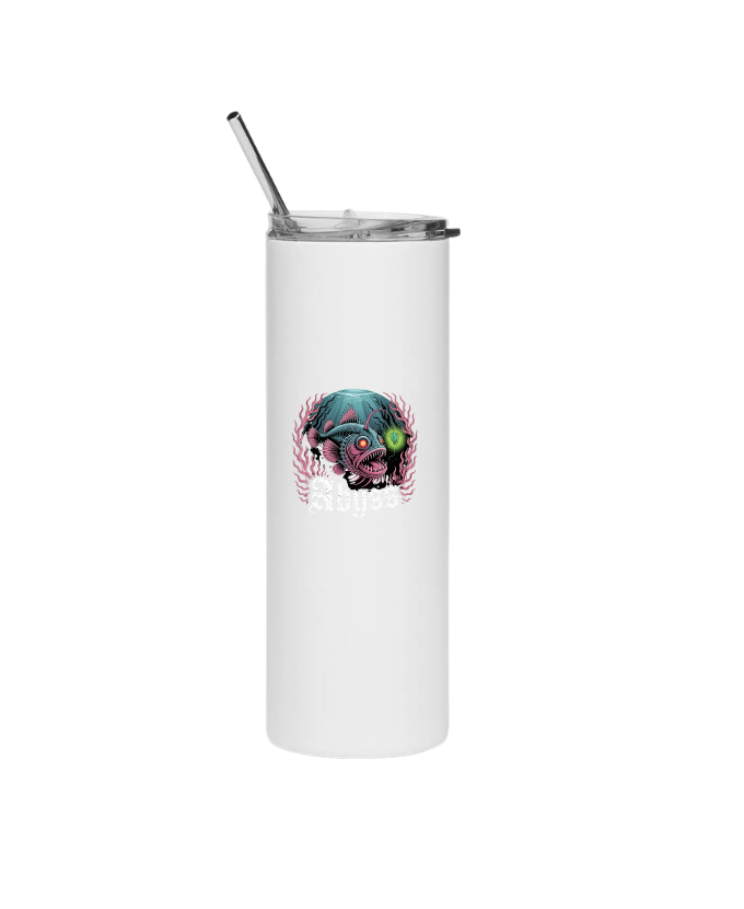 Abyss Deep Sea Fish Creepy Graphic Thermos