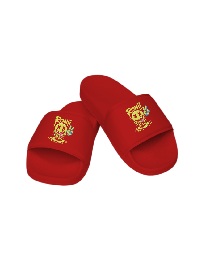 Roni Slime Smiley Face Streetwear Design Slides - Image 6