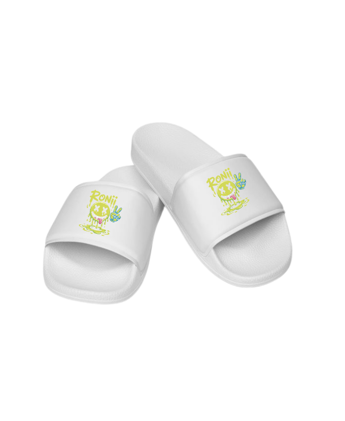 Roni Slime Smiley Face Streetwear Design Slides - Image 3